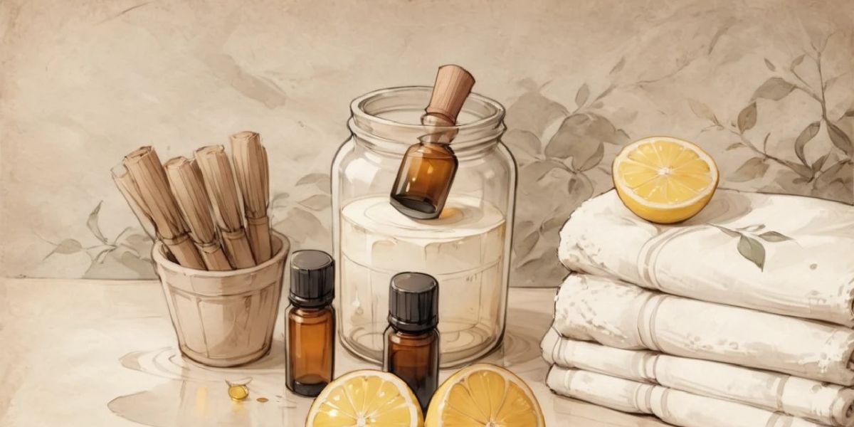 home made natural laundry detergent with essentials oils and other additives